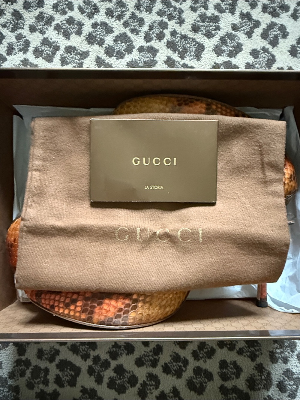 Gucci Python Heels - Picture 10 of 10